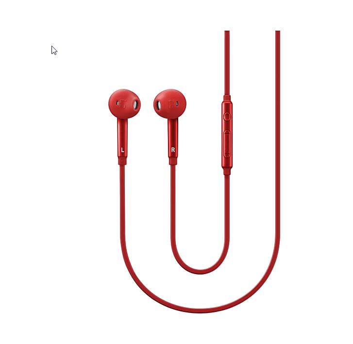 Auricolari a filo Samsung In-ear Fit rosso