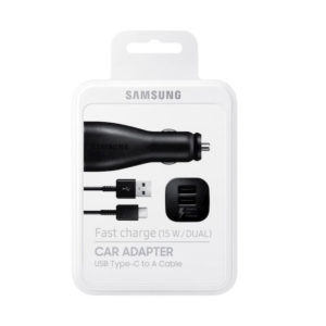 Caricatore da auto Samsung Fast Charge Type C Confezione