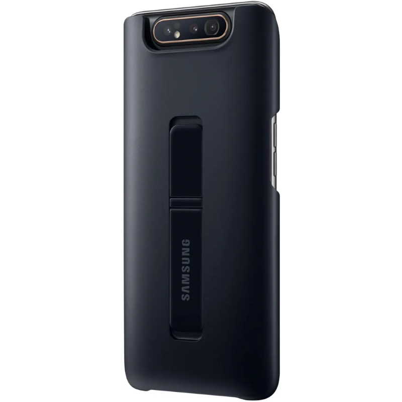Galaxy A80 Standing cover Black