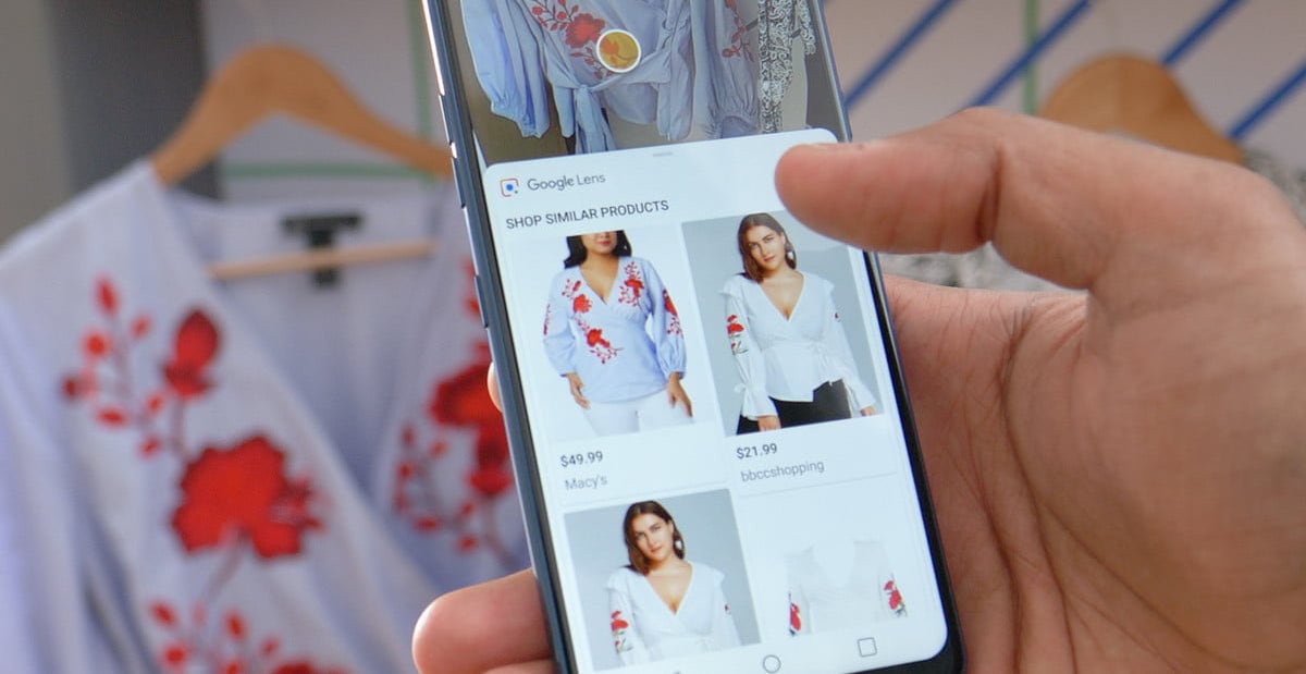 google lens shopping