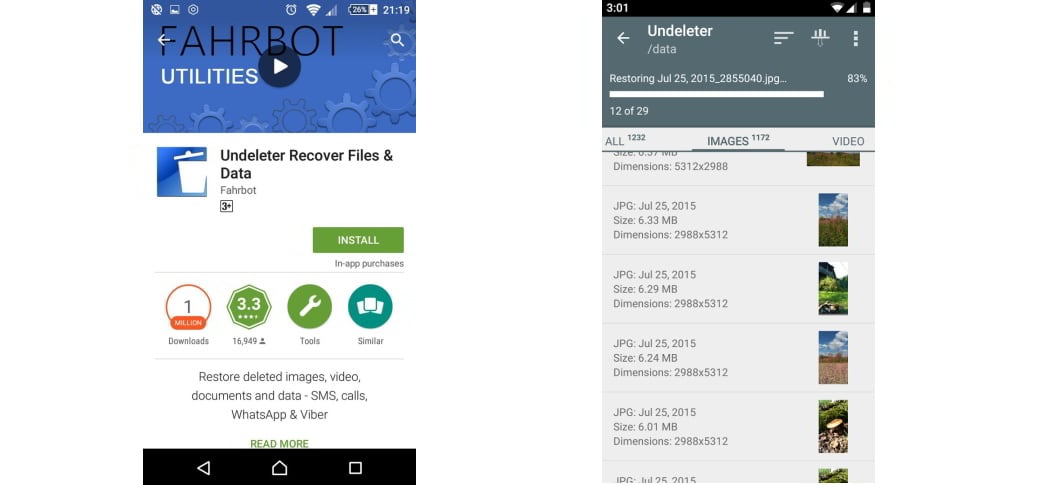 undeleter app android