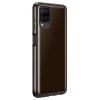 Galaxy A12 Soft Clear Cover Black