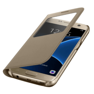 Galaxy S7 S-View Cover Gold