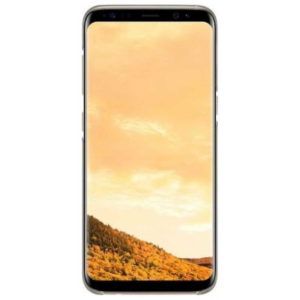 Galaxy S8 Clear Cover Gold