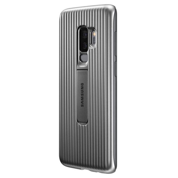Galaxy S9+ Protective Standing Cover Silver