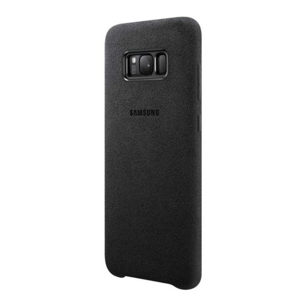 Galaxy S8+ Alcantara Cover Black