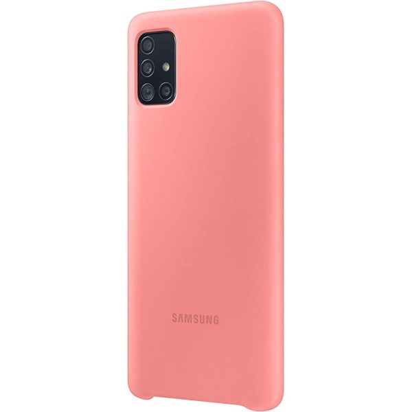 Galaxy A51 Silicone Cover Pink