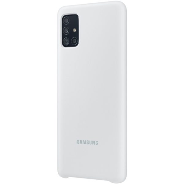 Galaxy A51 Silicone Cover White