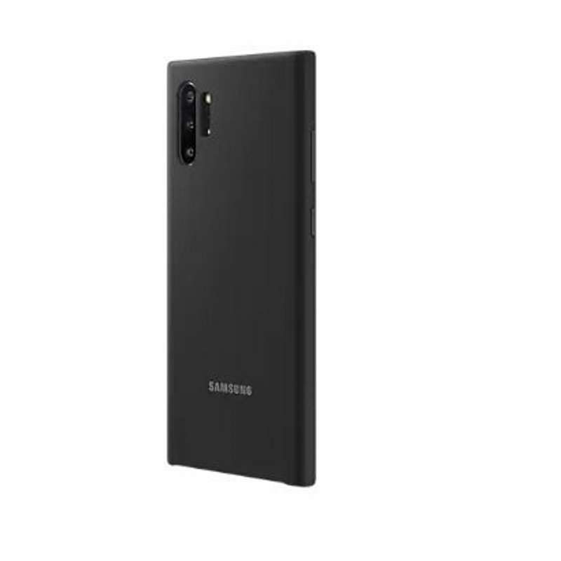 Galaxy Note10+ Silicone Cover Black