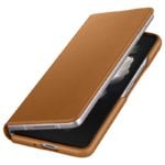 Galaxy Z Fold3 Leather Flip Cover