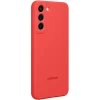 Galaxy S22 Silicone Cover Glow Red