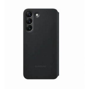 Galaxy S22 Smart Clear View Cover Black