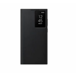 Galaxy S22 Ultra Smart Clear View Cover Black