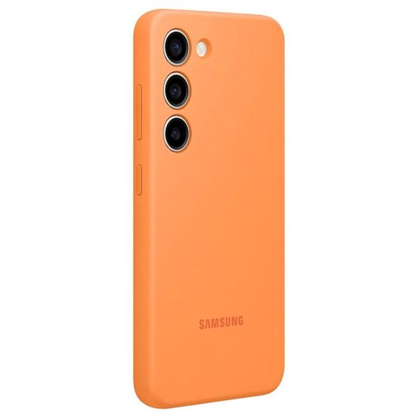 Galaxy S23+ Silicone Case Orange