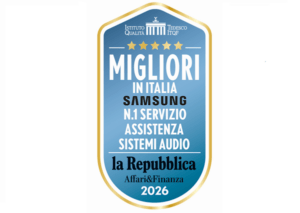 rete samsung n.1 italia servizio assistenza Televisori la repubblica affari finanza 2026